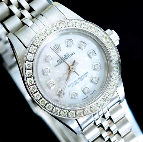 rolex oyster perpetual day-date mens diamond watch|Rolex diamond bezel prices.